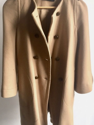 ZARA coat used, camel/brown, size XS