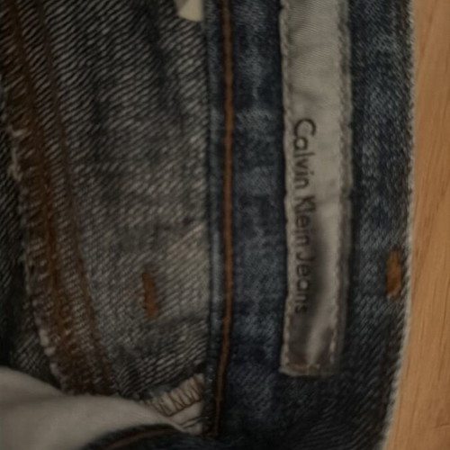 Calvin Klein denim skirt like new, blue, 100% cotton