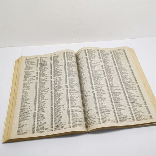 Telephone Directory 1990 used
