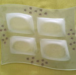 Ornteviera/Nuts tray 4 sections new