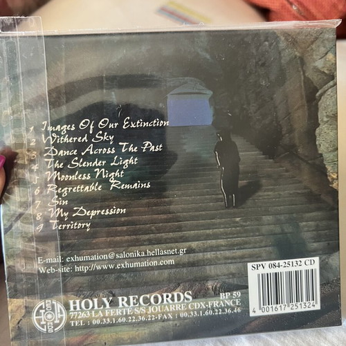 Exhumation Dance Across the Past CD like new, melodic death metal