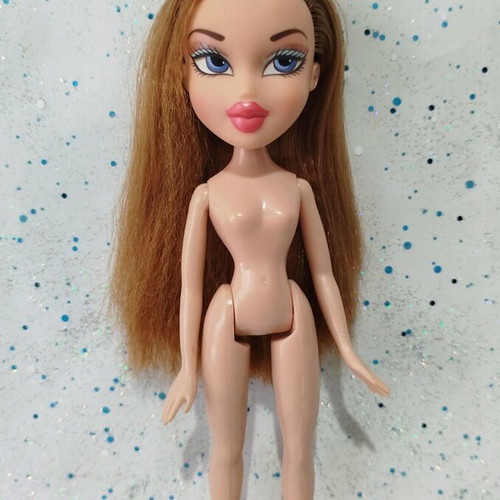 Bratz Slumber Party Meygan doll used, nude with flaws