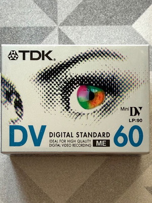 TDK Mini DV Digital Standard DV60 Video Cassette new