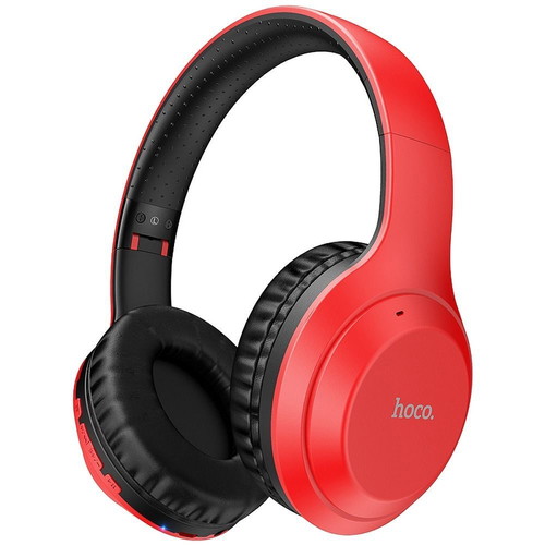 Hoco Bluetooth headphones FUN move W30 red new