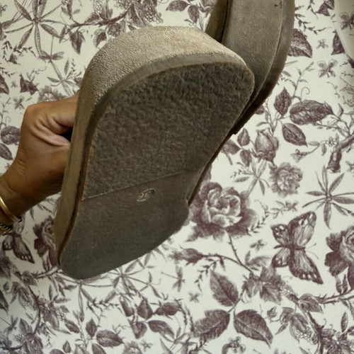 Esiot leather sandals used, size 36, beige
