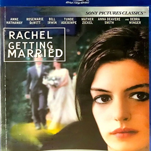 Rachel Getting Married Blu-Ray used, comedy, drama, romance with subtitles