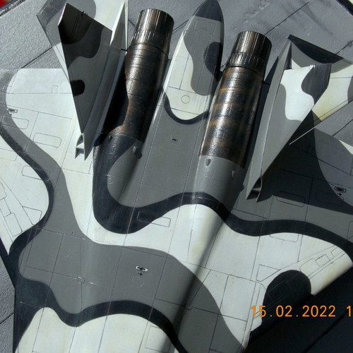 Plastic model SU-57 Felon 1/72 new with collectible paint