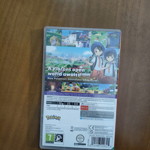 Pokemon Scarlet Nintendo Switch game