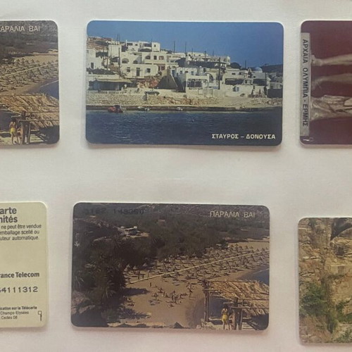 Collectible phone cards like new, pack of 12 euros