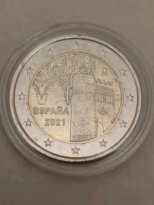 2€ Espana 2021 Toledo collectible coin new