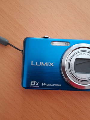 Panasonic Lumix DMC-FS30 compact ψηφιακή φωτογραφική μηχανή σαν καινούργιο, μπλε