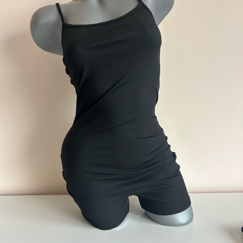 Short black jumpsuit Shein size S like new