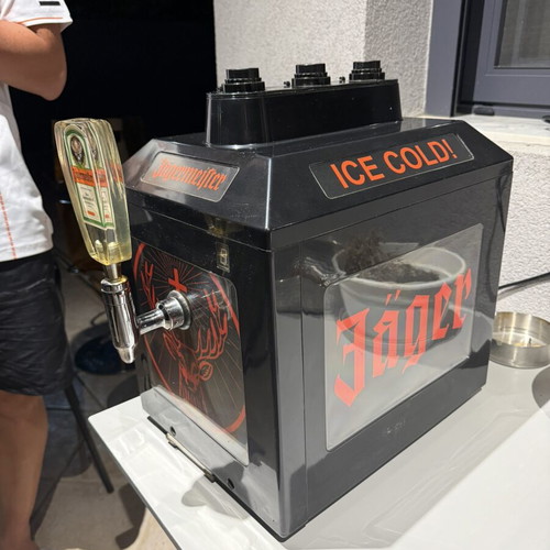 Jägermeister 3-Bottle Dispenser Used Shot Machine