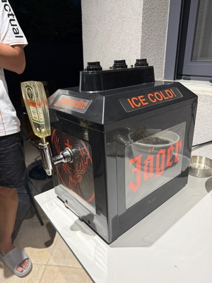Jägermeister 3-Bottle Dispenser Used Shot Machine
