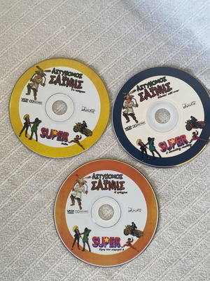Astynomos Sainis VCD/DVD set of 3 dubbed animated cartoons