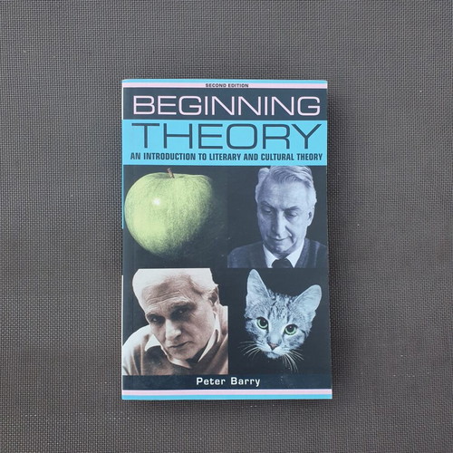 Beginning Theory Second Edition by Peter Barry, literary and cultural theory book