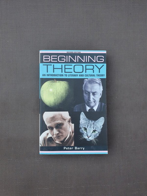 Beginning Theory Second Edition by Peter Barry, literary and cultural theory book