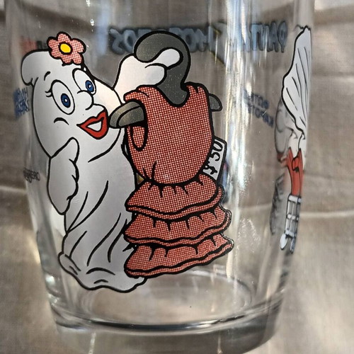 Nutella Ferrero promotional glass Fantasmotopos series like new