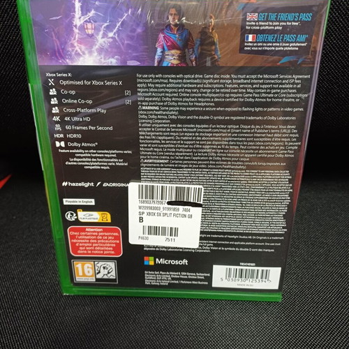Split Fiction Xbox Series X new