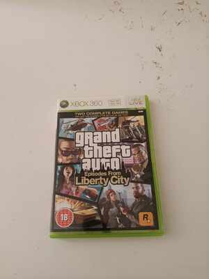 Grand Theft Auto Episodes From Liberty City Xbox 360 game used, action