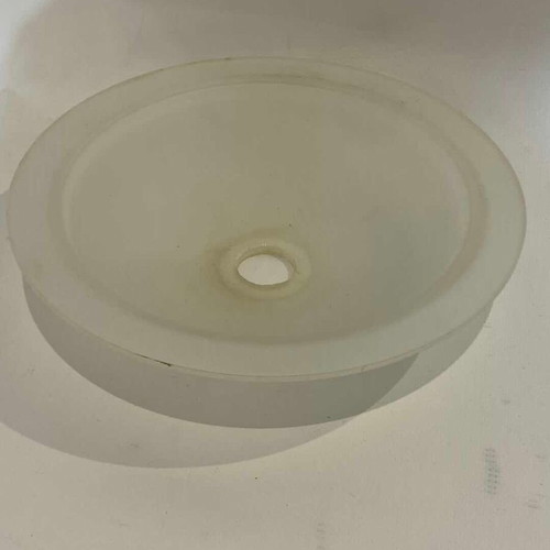 Vintage lamp glass used 5x24x4