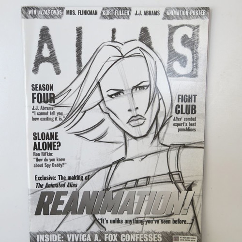 Alias The Official Magazine Issue 07 November 2004 Series Fanzine