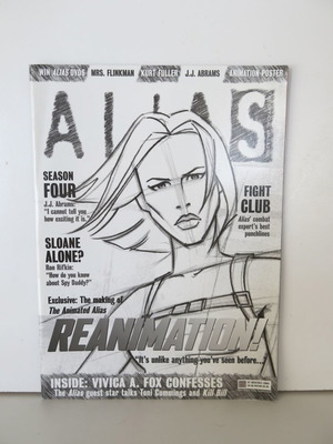 Alias The Official Magazine Issue 07 November 2004 Series Fanzine