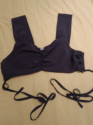 Zara top like new, black, size L