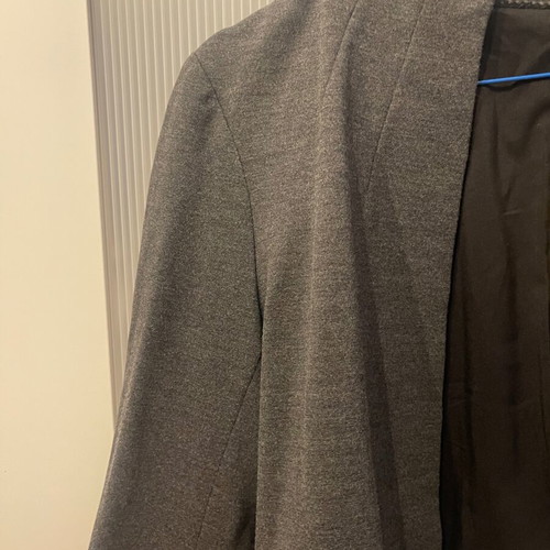 Zini short jacket new, gray, size M/L