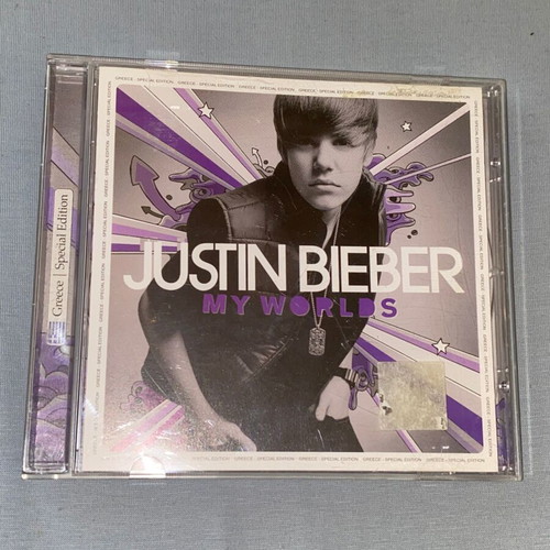 Justin Bieber My Worlds CD new, special Greek edition