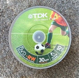 DVD rw tdk καινούργια