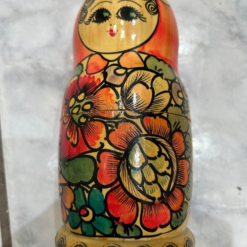 Matryoshka with balls used