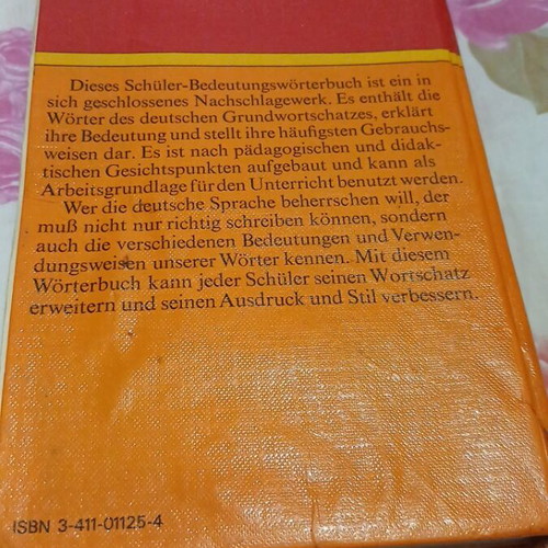German dictionary used