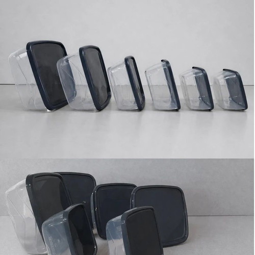 Square Food Containers set of 6 new, BPA free, durable