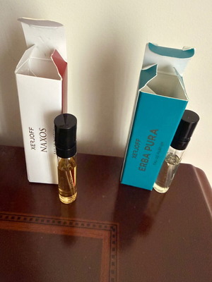 Xerjoff Naxos and Erba Pura Eau de Parfum tester 2 ml unisex