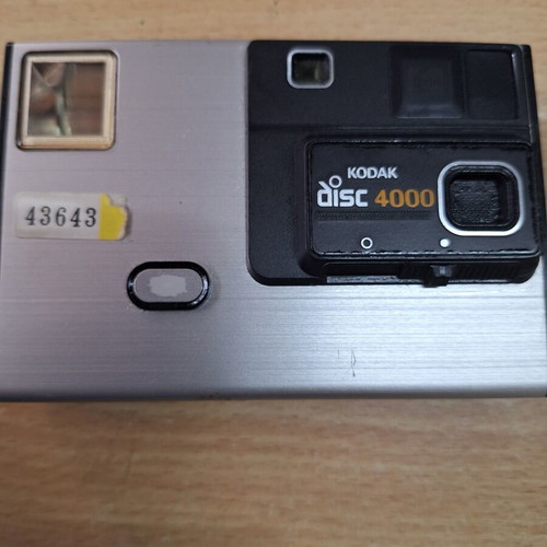 Kodak Disc 4000 camera used