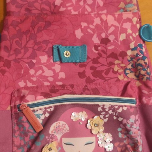 Girl's bag like new, branded, shoulder and backpack style
