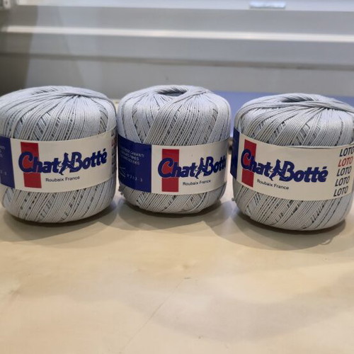 Vintage Chat Botté Fil d Ecosse knitting yarn set of 3 new