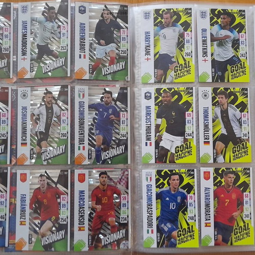 England 2024 Tournament Edition Adrenalyn XL album with 278/297 cards like new