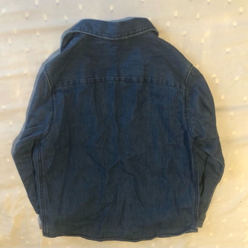 Zara kids denim shirt size 4-5 years 110 cm like new, blue