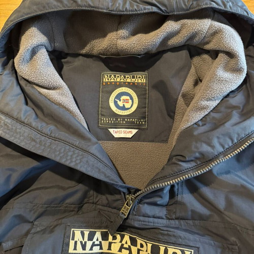 Napapijri Rainforest Winter Jacket unisex XXL like new, blue