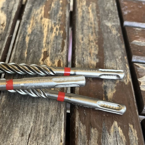 Hilti TE-CX 12 SDS Plus concrete hammer drill bits, 12mm, new, pack of 6