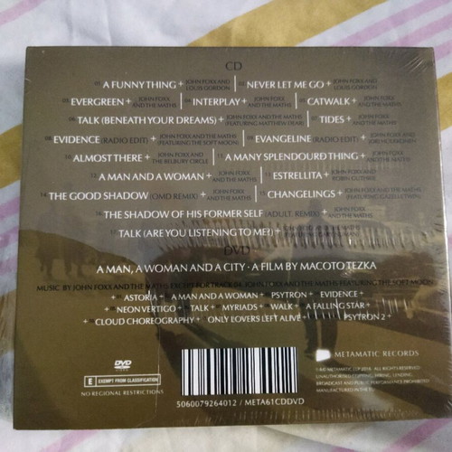 John Foxx 21st Century CD+DVD new, electronic pop