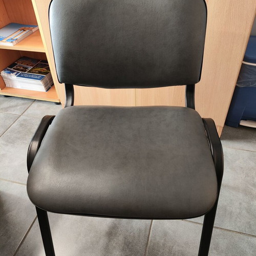 Sigma stackable office chairs, set of 4