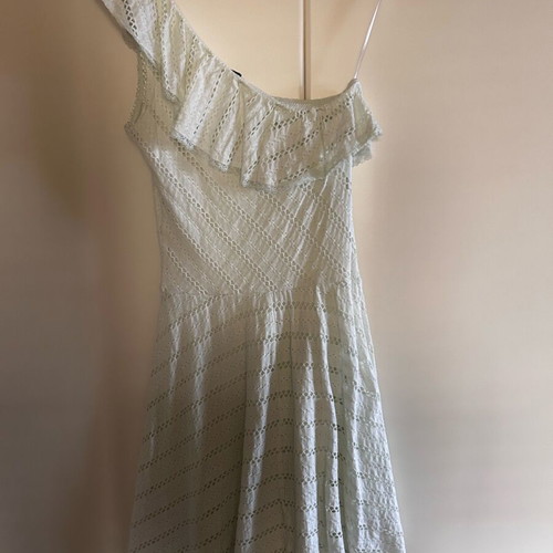 Zinas dress like new, turquoise lace, size S