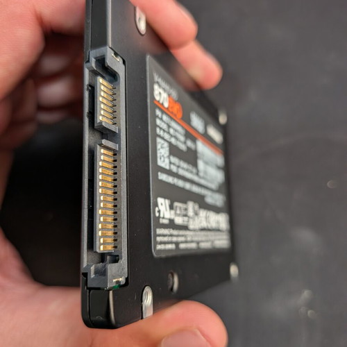 Samsung 870 Evo 500GB SSD used from corporate PC
