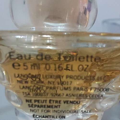 Trésor by Lancôme Eau de Parfum 5 ml like new miniature