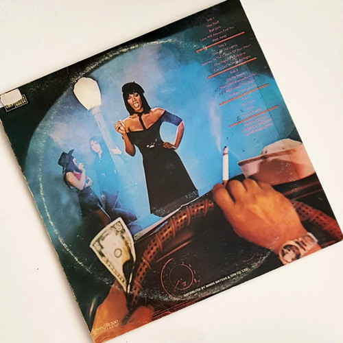Donna Summer Bad Girls double vinyl record used