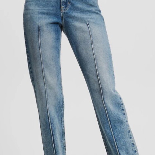 Karl Lagerfeld jeans size 24 like new, blue with unique design