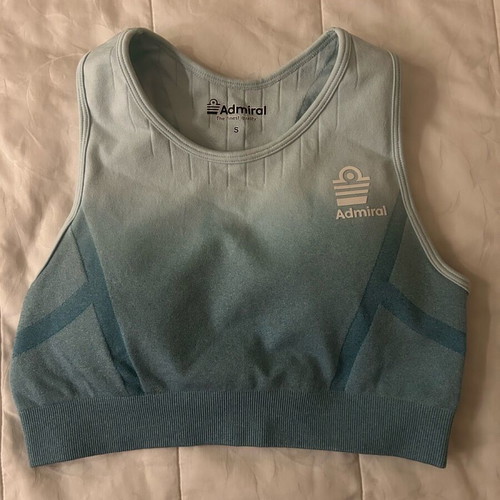 Admiral turquoise sports bra like new, size S